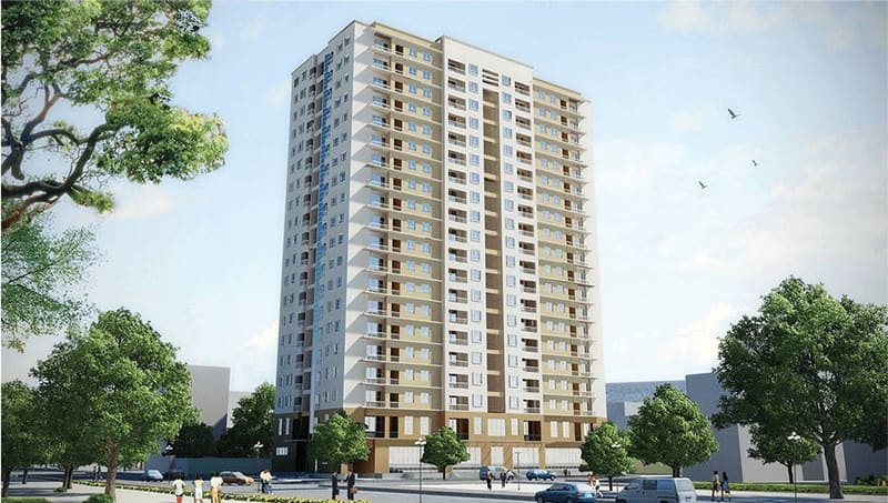 Nhà ở xã hội cao tầng 314 Âu Dương Lân